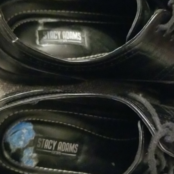 Stacey Adams black dress shoes - Picture 4 of 5